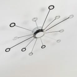 Hofstein Mirror Deckenleuchte LED Chrom, 1-flammig, Fernbedienung 32 Hofstein Mirror Deckenleuchte LED Chrom, 1-flammig, Fernbedienung -LED Leuchten Verkäufe mirror deckenleuchte h3098158 do1 3