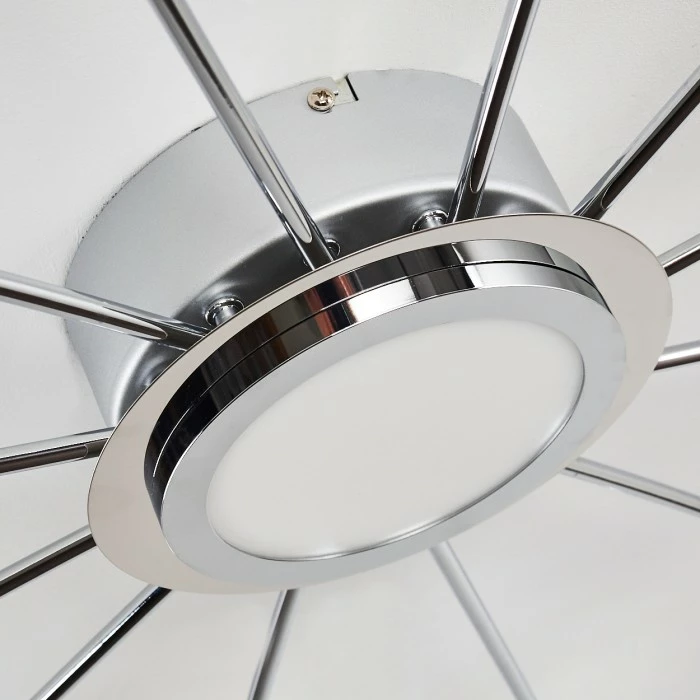 Hofstein Mirror Deckenleuchte LED Chrom, 1-flammig, Fernbedienung 10 Hofstein Mirror Deckenleuchte LED Chrom, 1-flammig, Fernbedienung – Bild 10