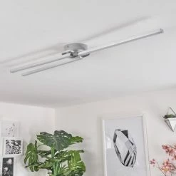 Hofstein Mohlin Deckenleuchte LED Nickel-Matt, 3-flammig -LED Leuchten Verkäufe mohlin deckenleuchte h3446539 11