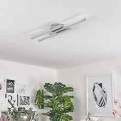 Hofstein Mohlin Deckenleuchte LED Nickel-Matt, 3-flammig 25 Hofstein Mohlin Deckenleuchte LED Nickel-Matt, 3-flammig -LED Leuchten Verkäufe mohlin deckenleuchte h3446560 12