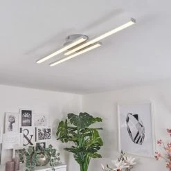 Hofstein Mohlin Deckenleuchte LED Nickel-Matt, 3-flammig 21 Hofstein Mohlin Deckenleuchte LED Nickel-Matt, 3-flammig -LED Leuchten Verkäufe mohlin deckenleuchte h3446560 8