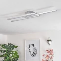 Hofstein Mohlin Deckenleuchte LED Nickel-Matt, 3-flammig 22 Hofstein Mohlin Deckenleuchte LED Nickel-Matt, 3-flammig -LED Leuchten Verkäufe mohlin deckenleuchte h3446560 9