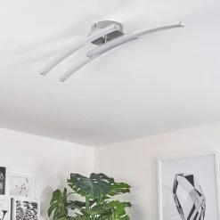 Hofstein Mohlin Deckenleuchte LED Nickel-Matt, 3-flammig 25 Hofstein Mohlin Deckenleuchte LED Nickel-Matt, 3-flammig -LED Leuchten Verkäufe mohlin deckenleuchte h3446577 11