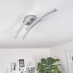 Hofstein Mohlin Deckenleuchte LED Nickel-Matt, 3-flammig 23 Hofstein Mohlin Deckenleuchte LED Nickel-Matt, 3-flammig -LED Leuchten Verkäufe mohlin deckenleuchte h3446577 9