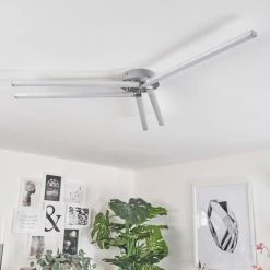 Hofstein Mohlin Deckenleuchte LED Nickel-Matt, 24-flammig -LED Leuchten Verkäufe mohlin deckenleuchte h3459164 9