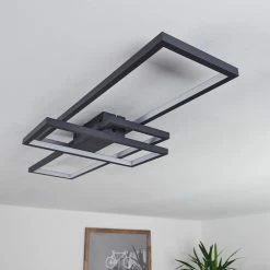 Hofstein Momahaki Deckenleuchte LED Anthrazit, 1-flammig, Fernbedienung 23 Hofstein Momahaki Deckenleuchte LED Anthrazit, 1-flammig, Fernbedienung -LED Leuchten Verkäufe momahaki deckenleuchte h3384756 11