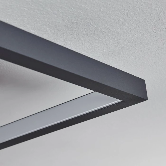 Hofstein Momahaki Deckenleuchte LED Anthrazit, 1-flammig, Fernbedienung 3 Hofstein Momahaki Deckenleuchte LED Anthrazit, 1-flammig, Fernbedienung – Bild 3