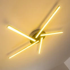 Hofstein Moncton Deckenleuchte LED Nickel-Matt, 1-flammig 36 Hofstein Moncton Deckenleuchte LED Nickel-Matt, 1-flammig -LED Leuchten Verkäufe moncton deckenleuchte h3008249 13