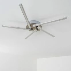 Hofstein Moncton Deckenleuchte LED Nickel-Matt, 1-flammig 39 Hofstein Moncton Deckenleuchte LED Nickel-Matt, 1-flammig -LED Leuchten Verkäufe moncton deckenleuchte h3008249 16