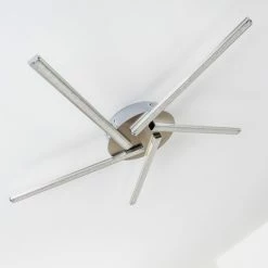 Hofstein Moncton Deckenleuchte LED Nickel-Matt, 1-flammig 28 Hofstein Moncton Deckenleuchte LED Nickel-Matt, 1-flammig -LED Leuchten Verkäufe moncton deckenleuchte h3008249 5