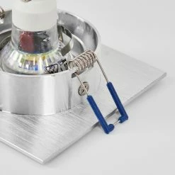 Hofstein Monthois Einbauleuchte LED Nickel-Matt, Chrom, 1-flammig -LED Leuchten Verkäufe monthois einbauleuchte h3619049 2