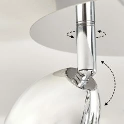 Hofstein Morges Deckenleuchte LED Chrom, 3-flammig -LED Leuchten Verkäufe morges deckenleuchte h3446942 2