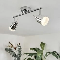 Hofstein Morges Deckenleuchte LED Chrom, 2-flammig -LED Leuchten Verkäufe morges deckenleuchte h3446973 6