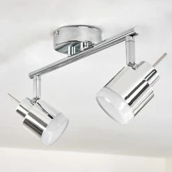 Hofstein Morges Deckenleuchte LED Chrom, 2-flammig -LED Leuchten Verkäufe morges deckenleuchte h3446973 7