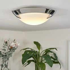 Hofstein Morges Deckenleuchte LED Chrom, 1-flammig 20 Hofstein Morges Deckenleuchte LED Chrom, 1-flammig -LED Leuchten Verkäufe morges deckenleuchte h3458808 8