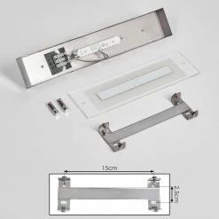 Hofstein Morges Deckenleuchte LED Chrom, 1-flammig 14 Hofstein Morges Deckenleuchte LED Chrom, 1-flammig -LED Leuchten Verkäufe morges deckenleuchte h3551523 4
