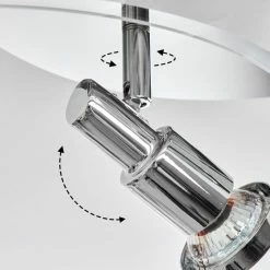 Hofstein Morges Deckenleuchte LED Chrom, Weiß, 3-flammig 17 Hofstein Morges Deckenleuchte LED Chrom, Weiß, 3-flammig -LED Leuchten Verkäufe morges deckenleuchte h3570890 5