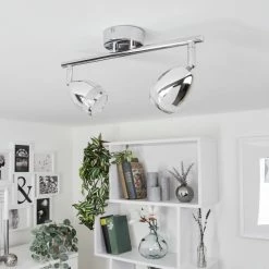 Hofstein Morges Deckenleuchte LED Chrom, 2-flammig 23 Hofstein Morges Deckenleuchte LED Chrom, 2-flammig -LED Leuchten Verkäufe morges deckenleuchte h3582282 11