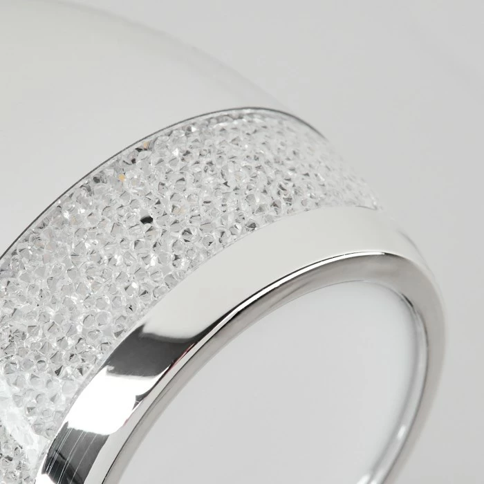 Hofstein Morges Deckenleuchte LED Chrom, 2-flammig 3 Hofstein Morges Deckenleuchte LED Chrom, 2-flammig – Bild 3