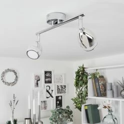 Hofstein Morges Deckenleuchte LED Chrom, 2-flammig 21 Hofstein Morges Deckenleuchte LED Chrom, 2-flammig -LED Leuchten Verkäufe morges deckenleuchte h3582282 9