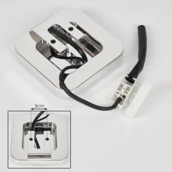 Hofstein Morges Spiegelleuchte LED Chrom, Weiß, 1-flammig -LED Leuchten Verkäufe morges spiegelleuchte h3459959 4