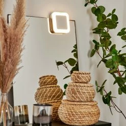 Hofstein Morges Spiegelleuchte LED Chrom, Weiß, 1-flammig -LED Leuchten Verkäufe morges spiegelleuchte h3459959 6