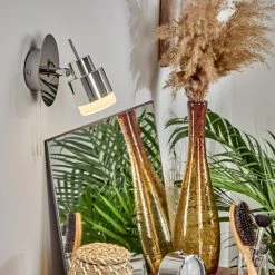 Hofstein Morges Wandleuchte LED Chrom, 1-flammig 22 Hofstein Morges Wandleuchte LED Chrom, 1-flammig -LED Leuchten Verkäufe morges wandleuchte h3458259 10