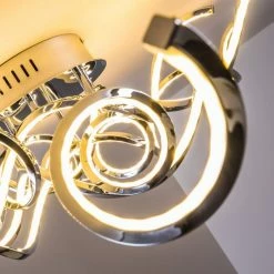 Hofstein MOSKAU Deckenleuchte LED Chrom, 6-flammig -LED Leuchten Verkäufe moskau deckenleuchte h169057 5