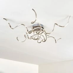 Hofstein Moskau Deckenleuchte LED Nickel-Matt, 6-flammig 18 Hofstein Moskau Deckenleuchte LED Nickel-Matt, 6-flammig -LED Leuchten Verkäufe moskau deckenleuchte h169316 5