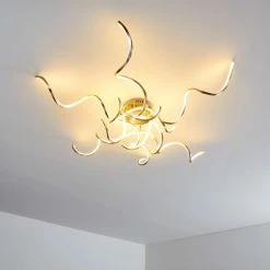 Hofstein Moskau Deckenleuchte LED Nickel-Matt, 6-flammig 19 Hofstein Moskau Deckenleuchte LED Nickel-Matt, 6-flammig -LED Leuchten Verkäufe moskau deckenleuchte h169316 6