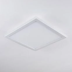 Hofstein Mota Deckenpanel LED Weiß, 1-flammig, Fernbedienung, Farbwechsler 19 Hofstein Mota Deckenpanel LED Weiß, 1-flammig, Fernbedienung, Farbwechsler -LED Leuchten Verkäufe mota deckenpanel h3415931 7