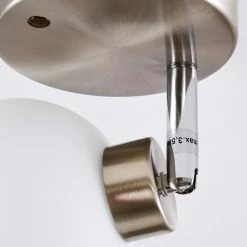 Hofstein Motala Deckenleuchte LED Nickel-Matt, Weiß, 1-flammig, Fernbedienung, Farbwechsler -LED Leuchten Verkäufe motala deckenleuchte h3298237 do1 10