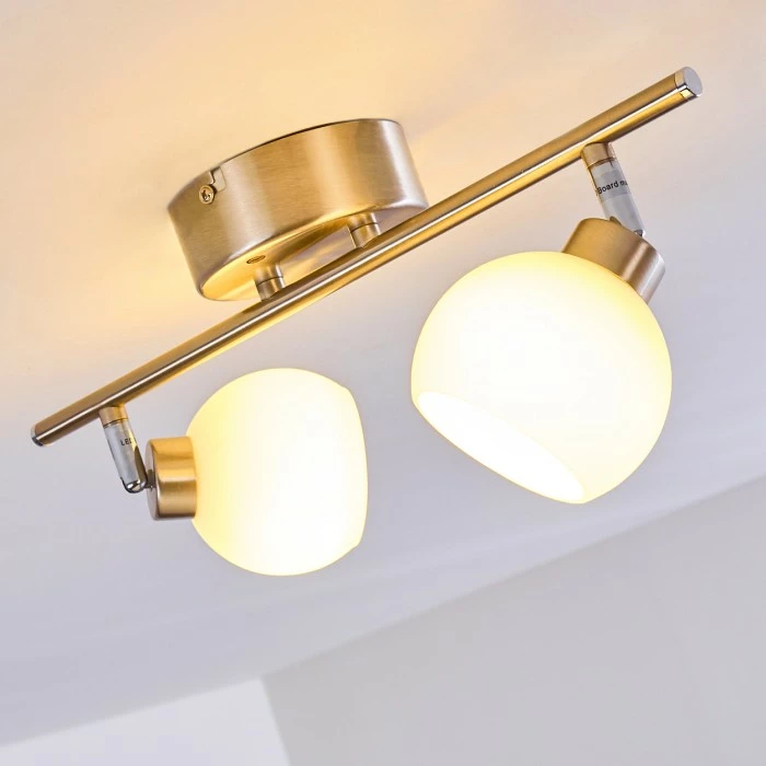 Hofstein Motala Deckenleuchte LED Nickel-Matt, 2-flammig, Fernbedienung, Farbwechsler 14 Hofstein Motala Deckenleuchte LED Nickel-Matt, 2-flammig, Fernbedienung, Farbwechsler – Bild 14