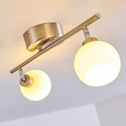 Hofstein Motala Deckenleuchte LED Nickel-Matt, 2-flammig, Fernbedienung, Farbwechsler 47 Hofstein Motala Deckenleuchte LED Nickel-Matt, 2-flammig, Fernbedienung, Farbwechsler -LED Leuchten Verkäufe motala deckenleuchte h3298268 do1 14