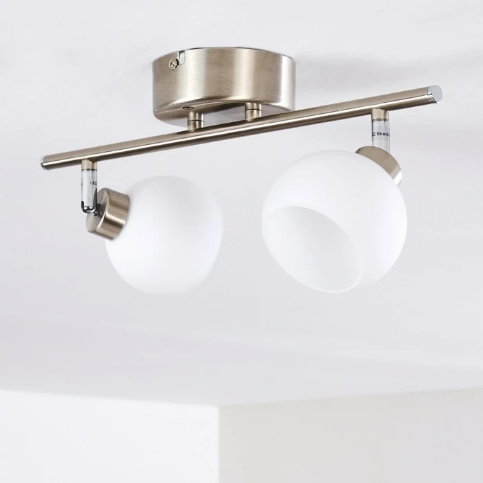 Hofstein Motala Deckenleuchte LED Nickel-Matt, 2-flammig, Fernbedienung, Farbwechsler 32 Hofstein Motala Deckenleuchte LED Nickel-Matt, 2-flammig, Fernbedienung, Farbwechsler – Bild 32
