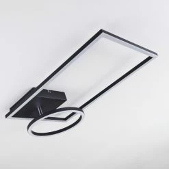 Hofstein Moya Deckenleuchte LED Schwarz, 1-flammig 19 Hofstein Moya Deckenleuchte LED Schwarz, 1-flammig -LED Leuchten Verkäufe moya deckenleuchte h3416426 7