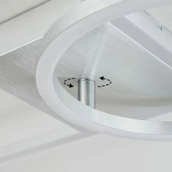 Hofstein Moya Deckenleuchte LED Silber, Weiß, 1-flammig 17 Hofstein Moya Deckenleuchte LED Silber, Weiß, 1-flammig -LED Leuchten Verkäufe moya deckenleuchte h3551554 5