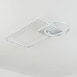 Hofstein Moya Deckenleuchte LED Silber, Weiß, 1-flammig 19 Hofstein Moya Deckenleuchte LED Silber, Weiß, 1-flammig -LED Leuchten Verkäufe moya deckenleuchte h3551554 7