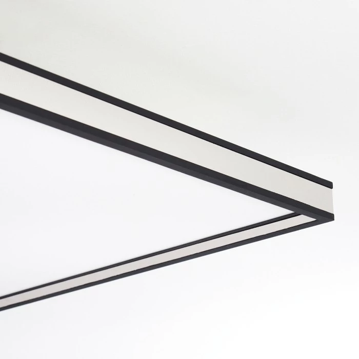 Hofstein Nabbas Deckenpanel LED Schwarz, 1-flammig 3 Hofstein Nabbas Deckenpanel LED Schwarz, 1-flammig – Bild 3