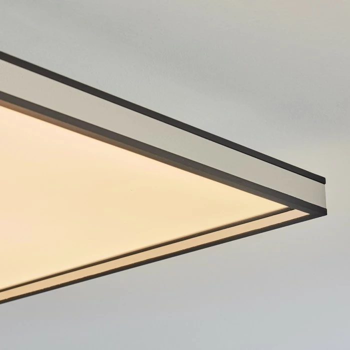 Hofstein Nabbas Deckenpanel LED Schwarz, 1-flammig 6 Hofstein Nabbas Deckenpanel LED Schwarz, 1-flammig – Bild 6