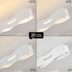 Hofstein Nagold Deckenleuchte LED Weiß, 1-flammig -LED Leuchten Verkäufe nagold deckenleuchte h3307359 7