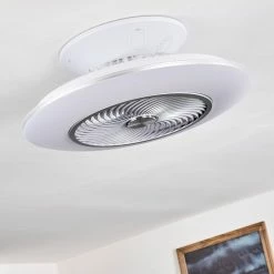 Hofstein Nagoya Deckenventilator LED Weiß, 1-flammig, Fernbedienung -LED Leuchten Verkäufe nagoya deckenventilator h3370636 4