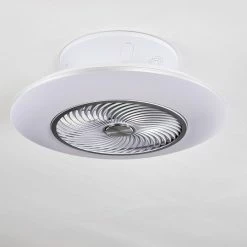 Hofstein Nagoya Deckenventilator LED Weiß, 1-flammig, Fernbedienung -LED Leuchten Verkäufe nagoya deckenventilator h3370636 5
