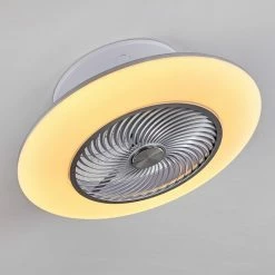 Hofstein Nagoya Deckenventilator LED Weiß, 1-flammig, Fernbedienung -LED Leuchten Verkäufe nagoya deckenventilator h3370636 7