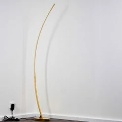 Hofstein Nagu Stehleuchte LED Gold, 1-flammig -LED Leuchten Verkäufe nagu stehleuchte h3098516 do4 9