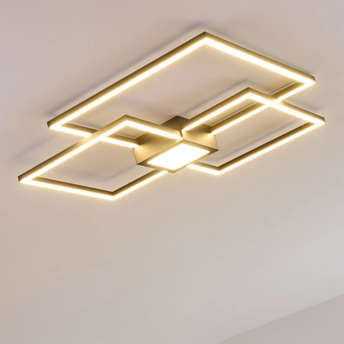 Hofstein Narpes Deckenleuchte LED Anthrazit, 1-flammig 9 Hofstein Narpes Deckenleuchte LED Anthrazit, 1-flammig – Bild 9