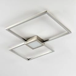 Hofstein Narpes Deckenleuchte LED Nickel-Matt, 1-flammig -LED Leuchten Verkäufe narpes deckenleuchte h3311837 8