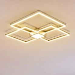 Hofstein Narpes Deckenleuchte LED Nickel-Matt, 1-flammig 33 Hofstein Narpes Deckenleuchte LED Nickel-Matt, 1-flammig -LED Leuchten Verkäufe narpes deckenleuchte h3311851 14