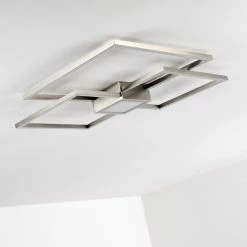 Hofstein Narpes Deckenleuchte LED Nickel-Matt, 1-flammig 22 Hofstein Narpes Deckenleuchte LED Nickel-Matt, 1-flammig -LED Leuchten Verkäufe narpes deckenleuchte h3311851 3