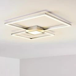 Hofstein Narpes Deckenleuchte LED Nickel-Matt, 1-flammig -LED Leuchten Verkäufe narpes deckenleuchte h3322413 15